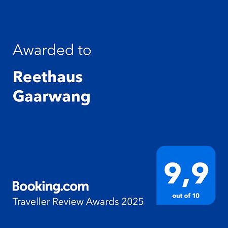 Villa Reethaus Gaarwang Gelting Esterno foto