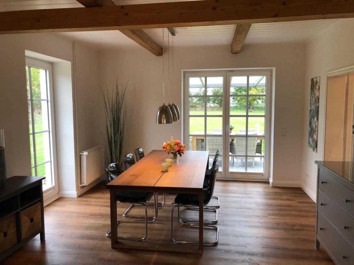Villa Reethaus Gaarwang Gelting Esterno foto